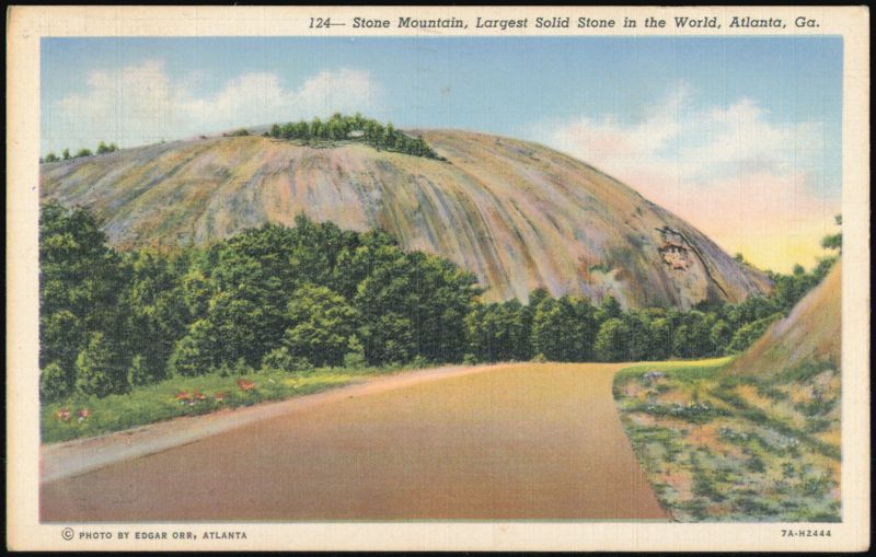 Stone Mountain, Largest Solid Stone in the World Atlanta Georgia