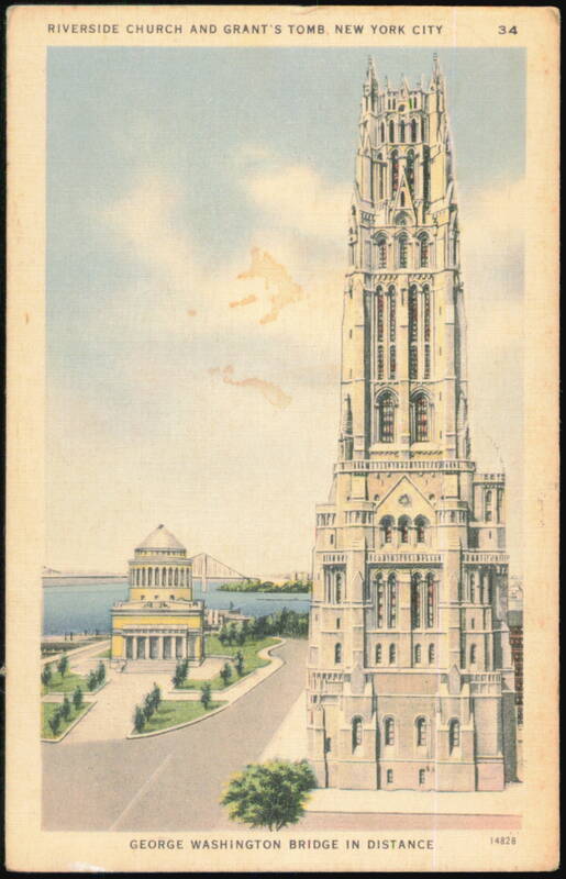 Riverside Church and Grant's Tomb, New York City
