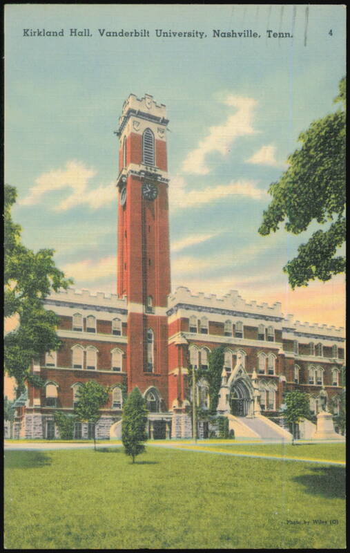 Kirkland Hall, Vanderbilt University Nashville Tennessee