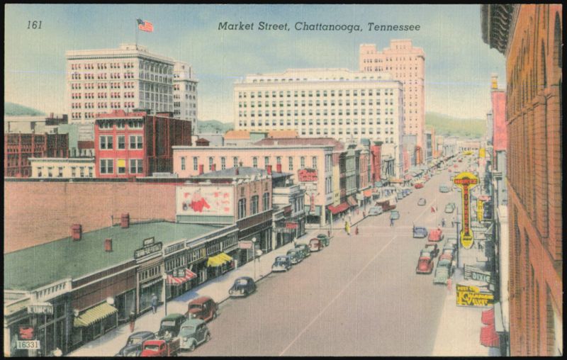Market Street Business District, Chattanooga Tennessee