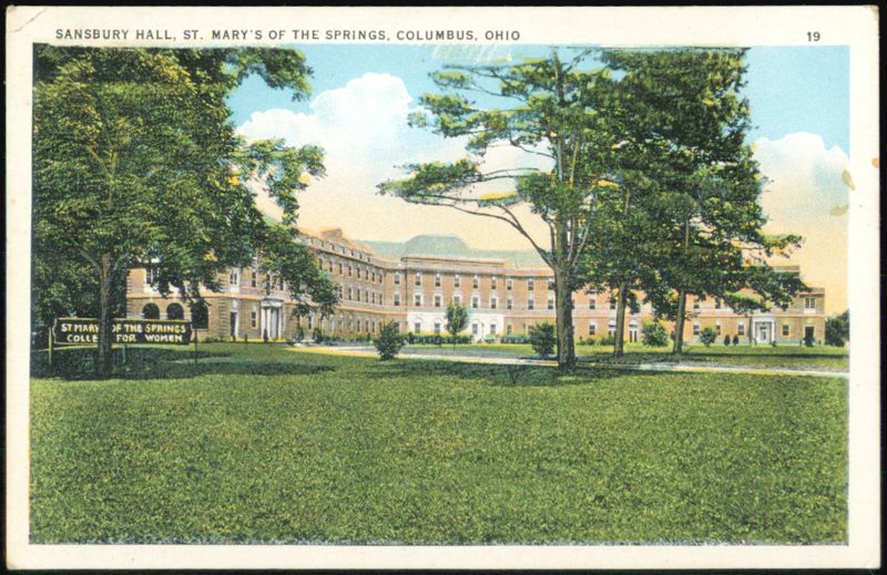 Sansbury Hall, St. Mary's of the Springs Columbus Ohio