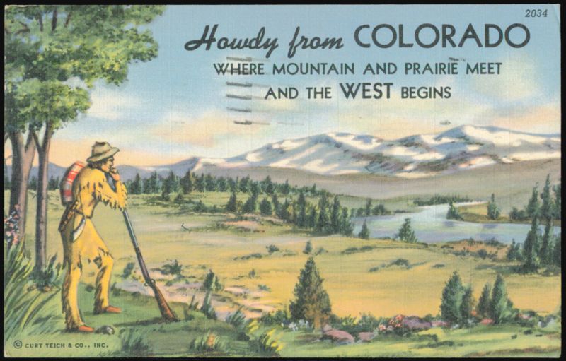 Howdy from Colorado, Where Mountain and Prairie Meet La Junta