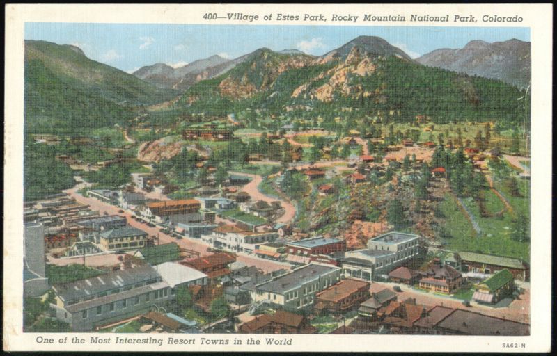 Village of Estes Park, Rocky Mountain National Park Colorado