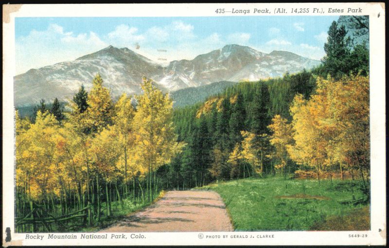 Longs Peak, Rocky Mountain National Park Estes Park Colorado