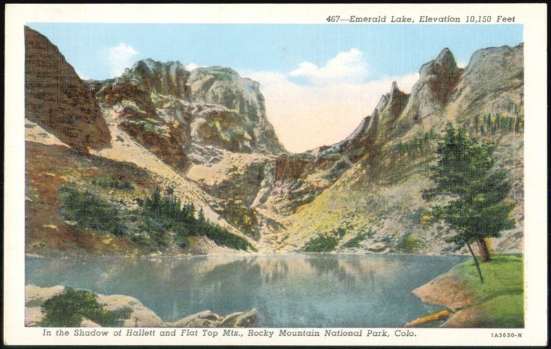 Emerald Lake, Rocky Mountain National Park Colorado