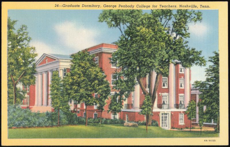 Graduate Dormitory, George Peabody College for Teachers Nashville Tennessee