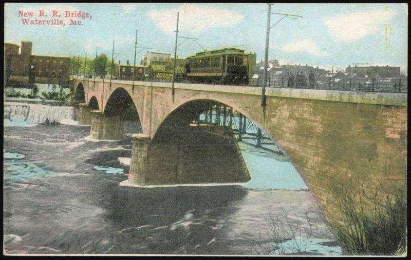 New Railroad Bridge, Waterville, Maine