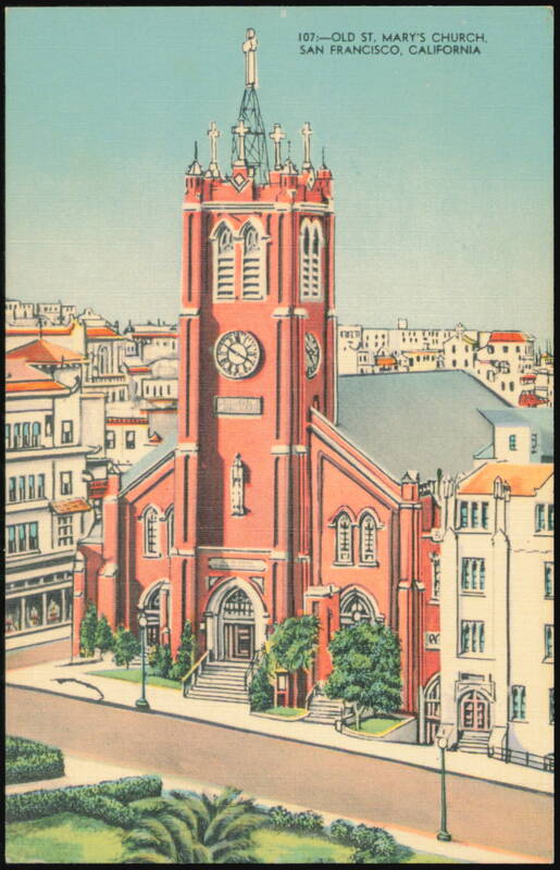 Old St. Mary's Church, San Francisco California