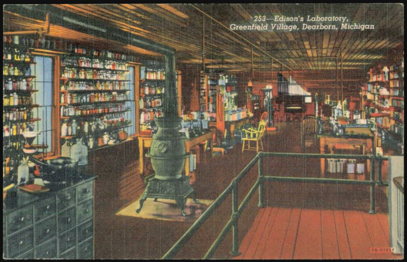 Edison's Laboratory, Greenfield Village Dearborn Michigan