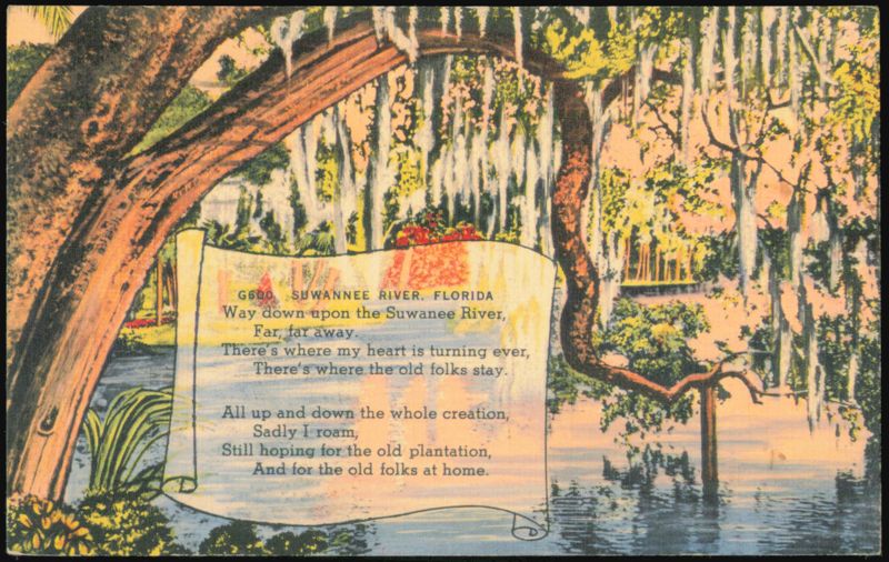Suwannee River, Florida with Lyrics