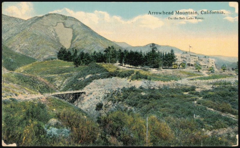 Arrowhead Mountain and Hot Springs San Bernardino California