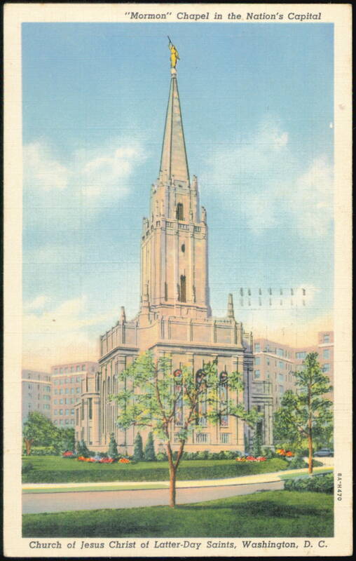 Mormon Chapel in the Nation's Capital, Washington, D.C. District of Columbia
