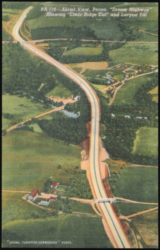 Dream Highway, Clear Ridge Cut and Largest Fill, Pennsylvania