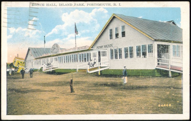 Dance Hall and Penny Arcade, Island Park Portsmouth Rhode Island