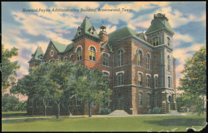 Howard Payne Administration Building Brownwood Texas