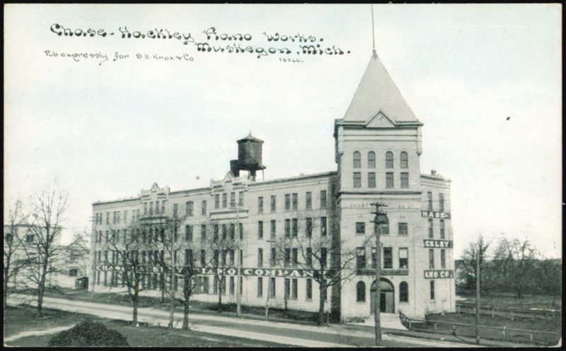 Chase-Hackley Piano Works Building Muskegon Michigan