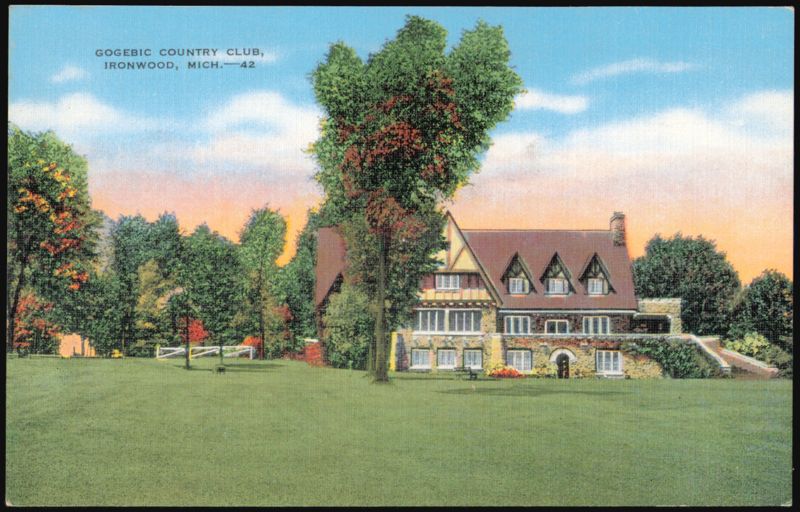 Gogebic Country Club, Ironwood, Michigan