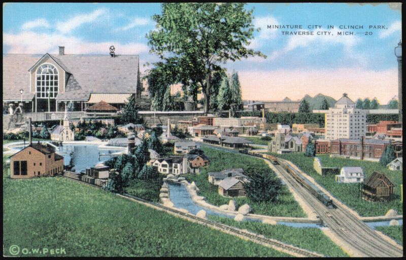 Miniature City in Clinch Park Traverse City Michigan