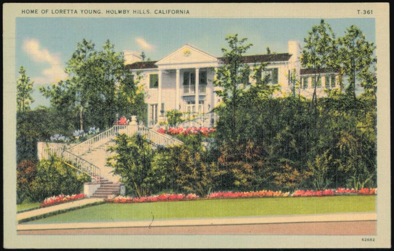 Home of Loretta Young, Holmby Hills, California