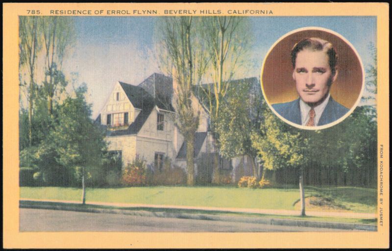 Residence of Errol Flynn, Beverly Hills California