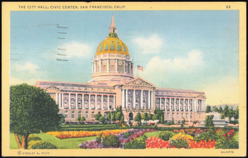 City Hall, Civic Center, San Francisco, California