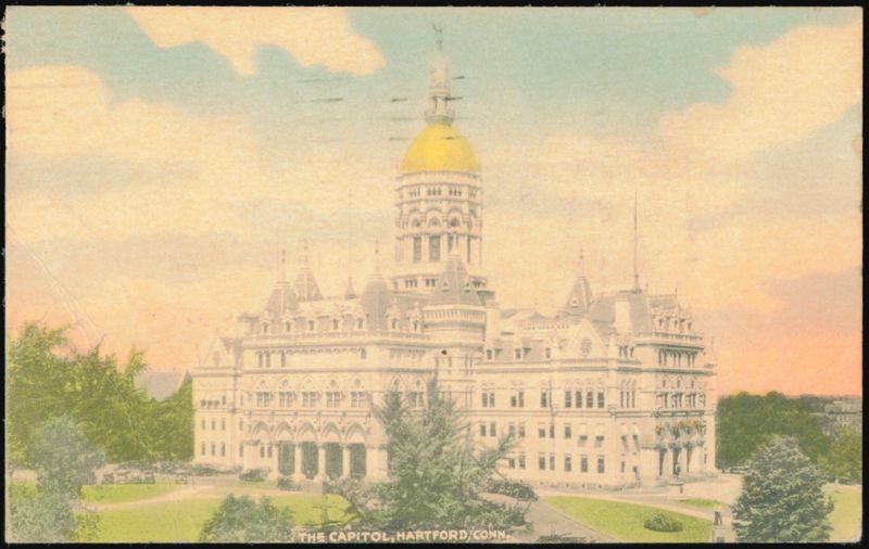 The Capitol Building in Hartford, Connecticut