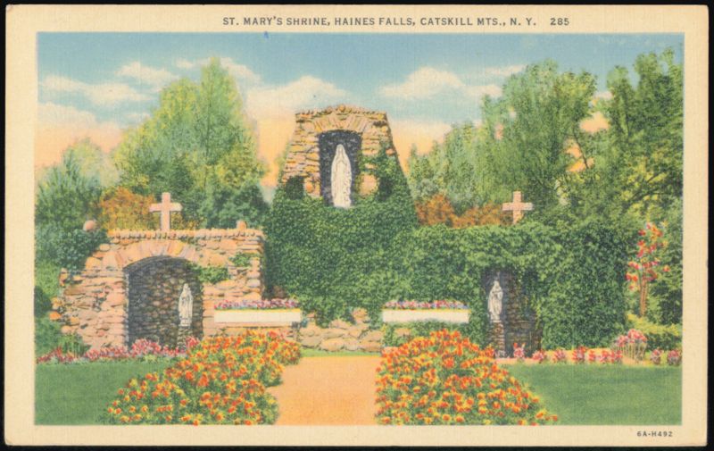 St. Mary's Shrine, Haines Falls, Catskill Mountains New York