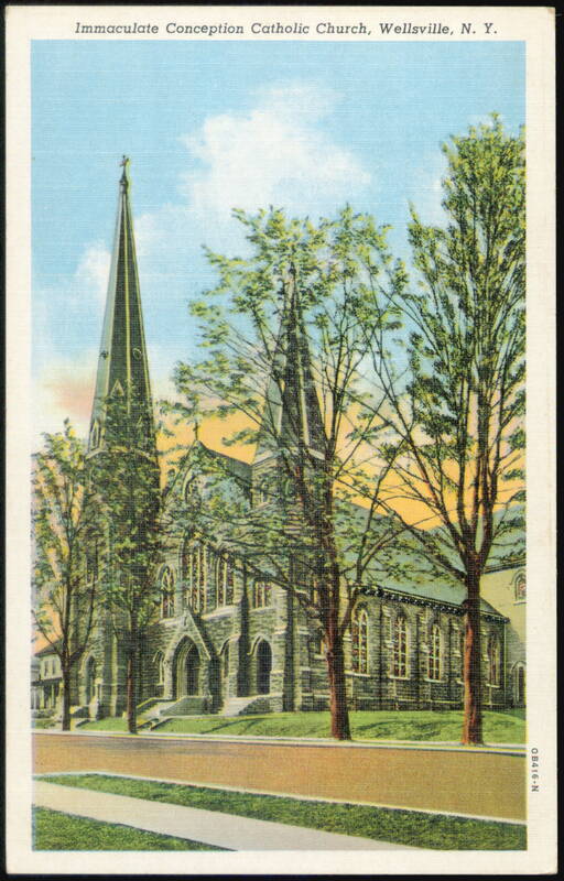 Immaculate Conception Catholic Church Wellsville New York