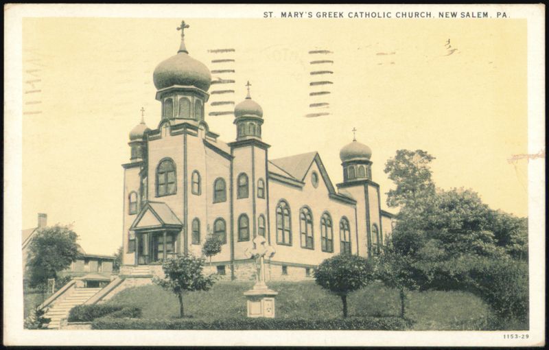 St. Mary's Greek Catholic Church New Salem Pennsylvania
