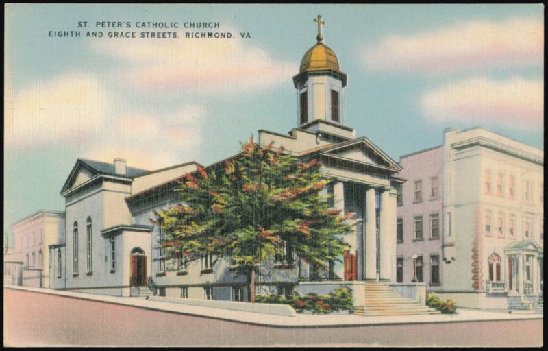 St. Peter's Catholic Church, Eighth and Grace Streets Richmond Virginia