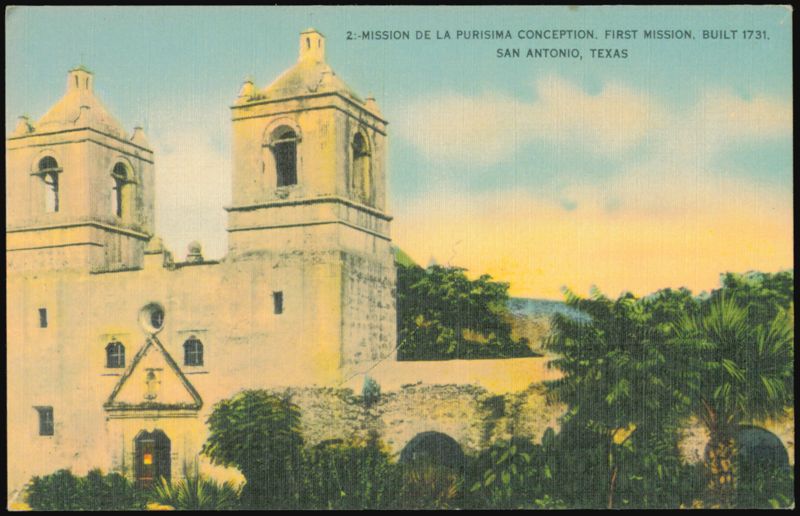 Mission de la Purisima Concepcion San Antonio Texas