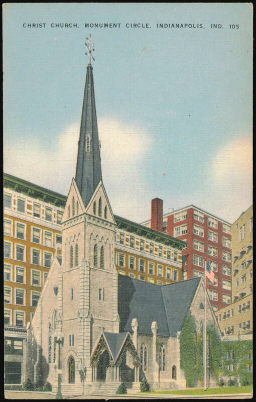 Christ Church, Monument Circle Indianapolis