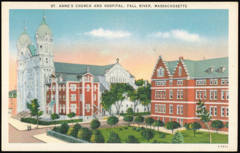 St. Anne's Church and Hospital Fall River Massachusetts