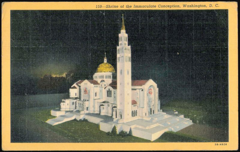 Shrine of the Immaculate Conception Model Washington District of Columbia
