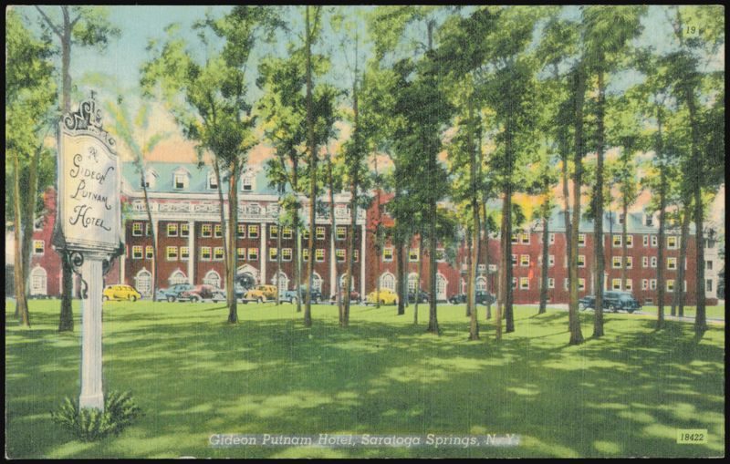 Gideon Putnam Hotel Saratoga Springs New York
