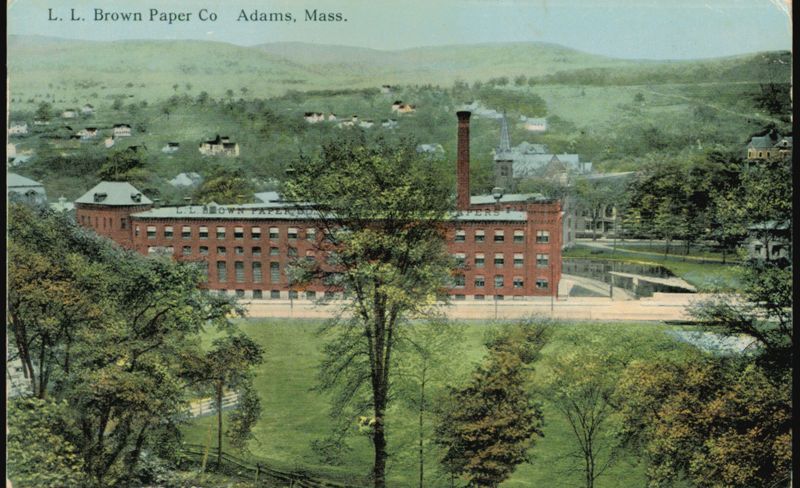 L. L. Brown Paper Co. Factory, Adams, Massachusetts