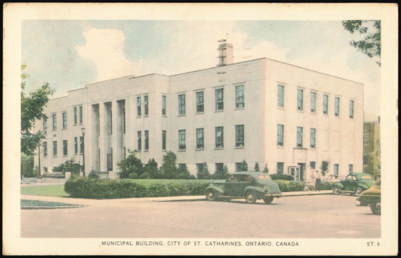 Municipal Building, St. Catharines, Ontario Canada