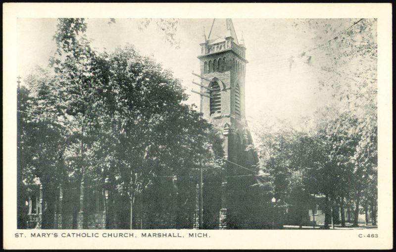 St. Mary's Catholic Church Marshall Michigan