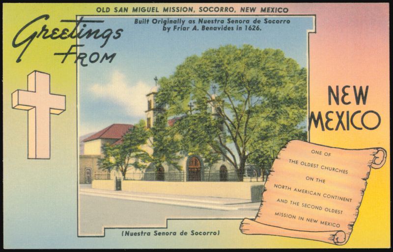 Old San Miguel Mission, Socorro, New Mexico C. E. Redman