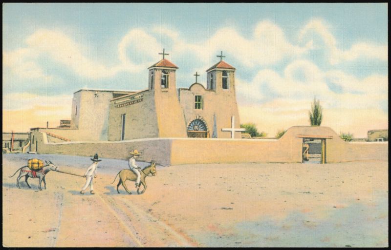 Church at Ranchos de Taos, New Mexico