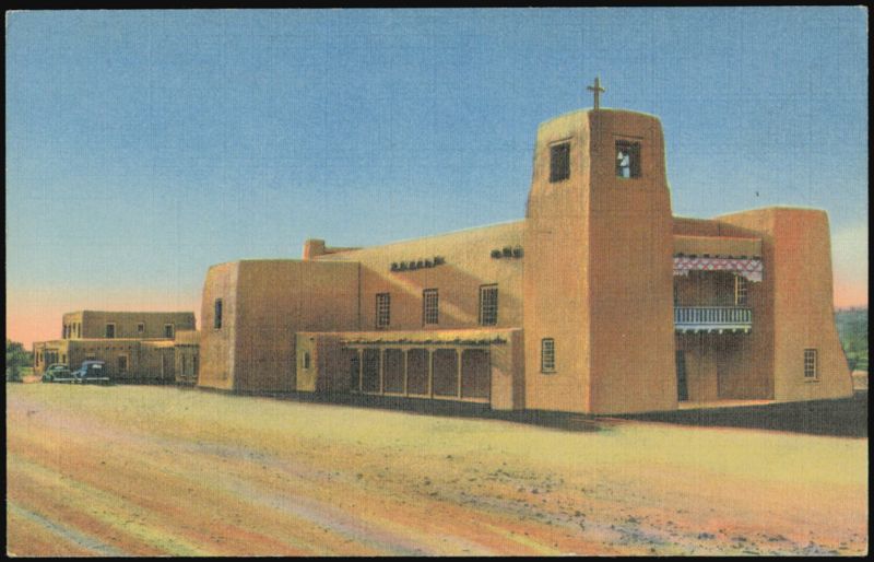 Cristo Rey Church, Canyon Road Santa Fe New Mexico