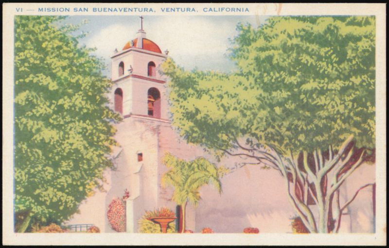 Mission San Buenaventura, Ventura, California