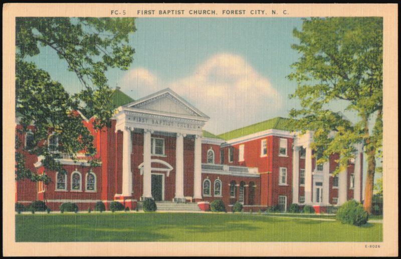 First Baptist Church, Forest City, North Carolina