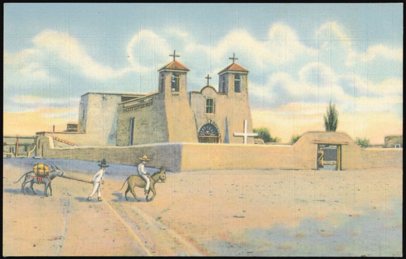 Church at Ranchos de Taos, New Mexico