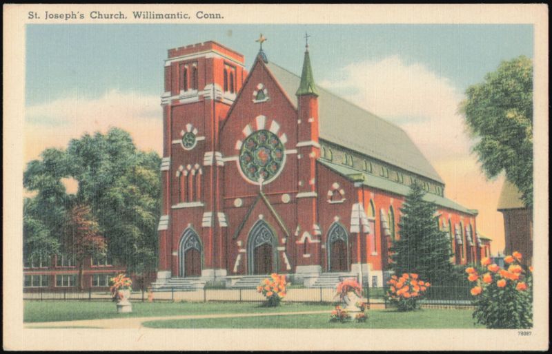 St. Joseph's Church Willimantic Connecticut