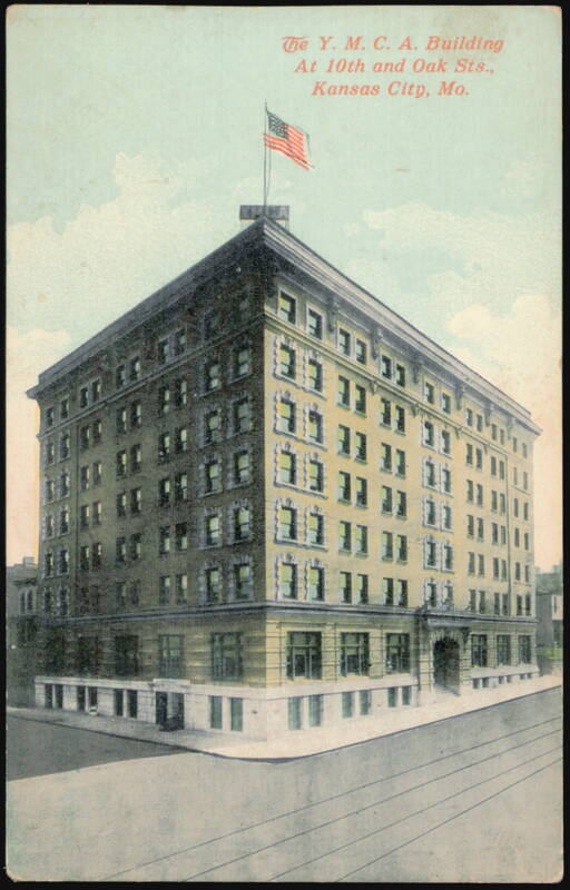 Y.M.C.A. Building at 10th and Oak Streets Kansas City Missouri