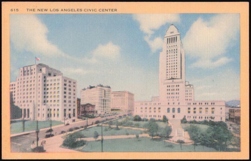 The New Los Angeles Civic Center California