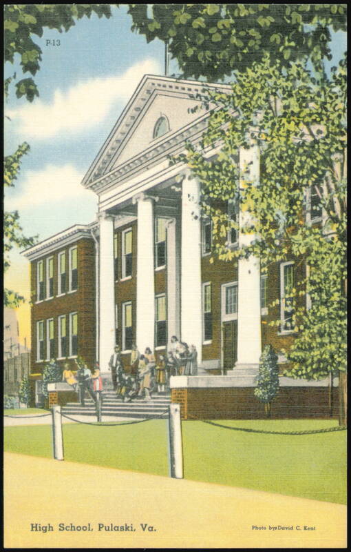 High School Building, Pulaski, Virginia David C. Kent