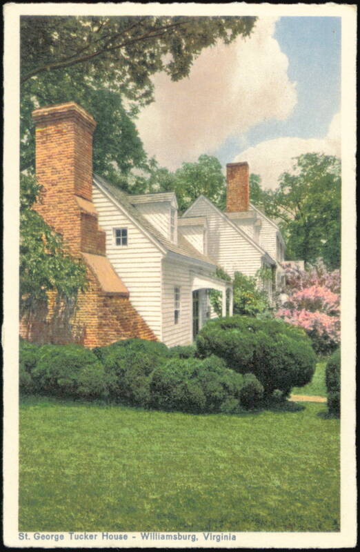 St. George Tucker House, Williamsburg, Virginia