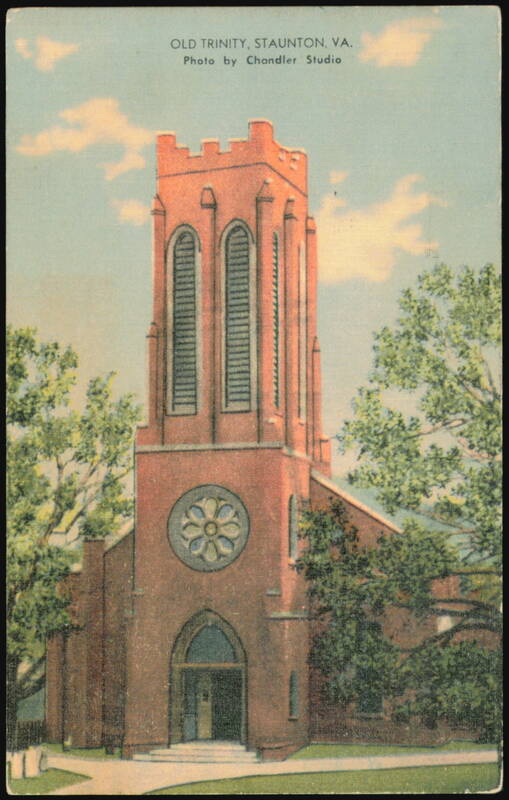 Old Trinity Church in Staunton, Virginia Chandler Studio